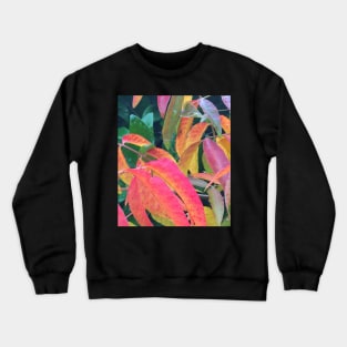 Rainbow Fall Leaves - The Autumn of Every Color Crewneck Sweatshirt